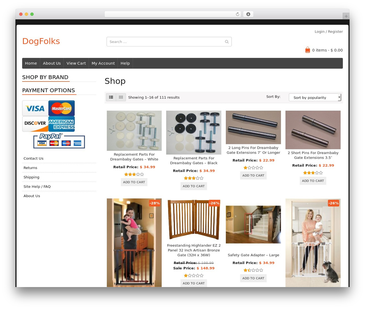 WordPress theme dogfolks - dogfolks.com