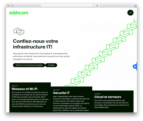 WP theme Edificom - edificom.ch