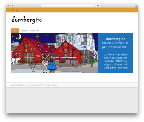 Accelerate Pro WordPress theme - dornberg.no