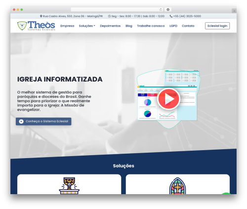 Bs cookie settings WordPress plugin - theos.com.br