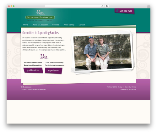 Builder theme WordPress - drsjacobsen.com