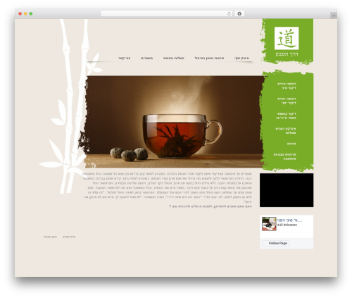 dteva WordPress theme - dteva.co.il
