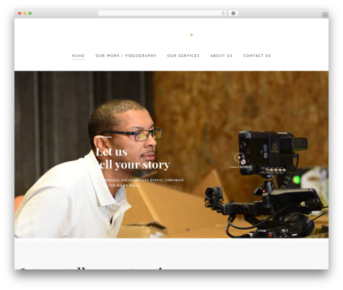 Formota premium WordPress theme - pacificmediafilms.com