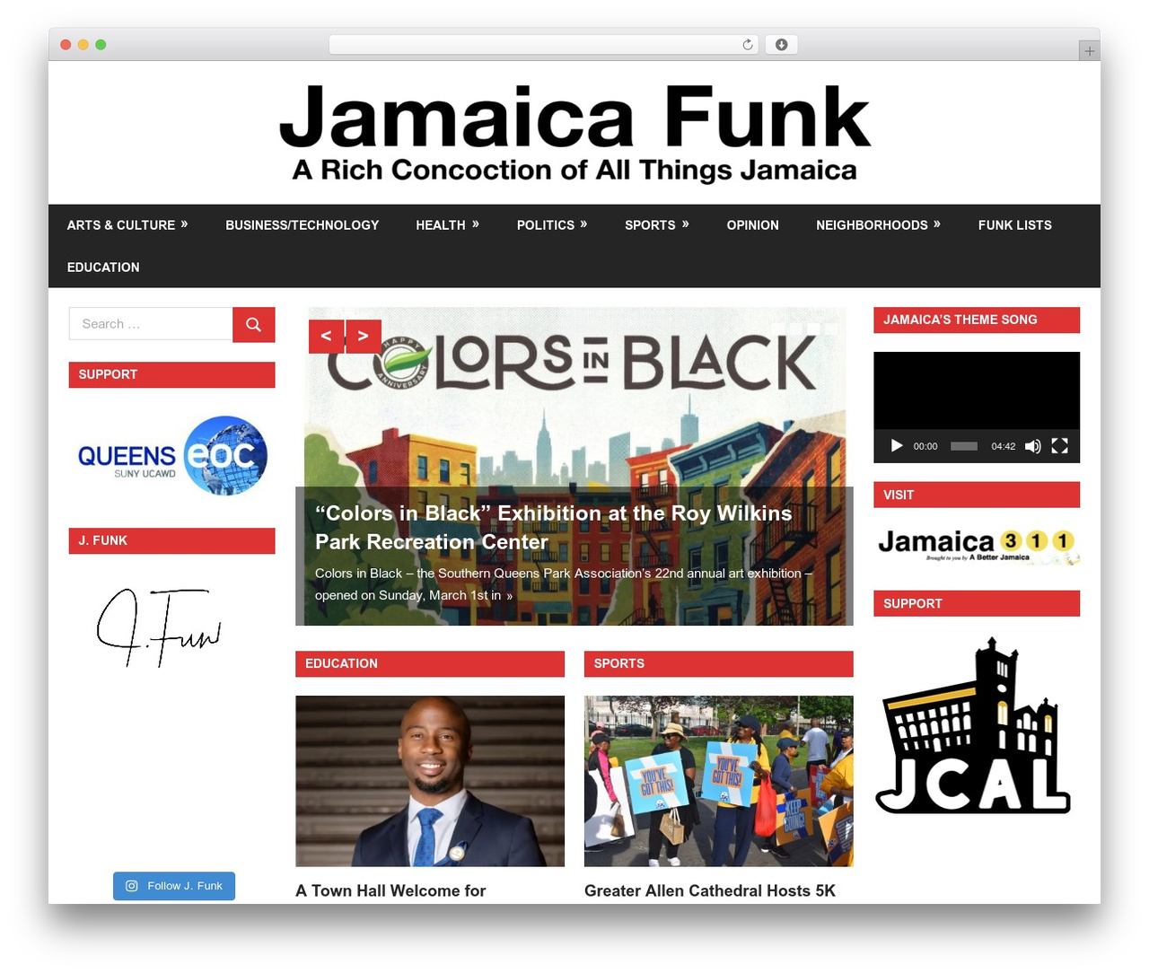 Gambit WordPress theme - jamaicafunk.com Gambit WordPress theme - jamaicafunk.com
