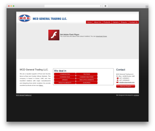 MCD WordPress theme - datcosprl.com