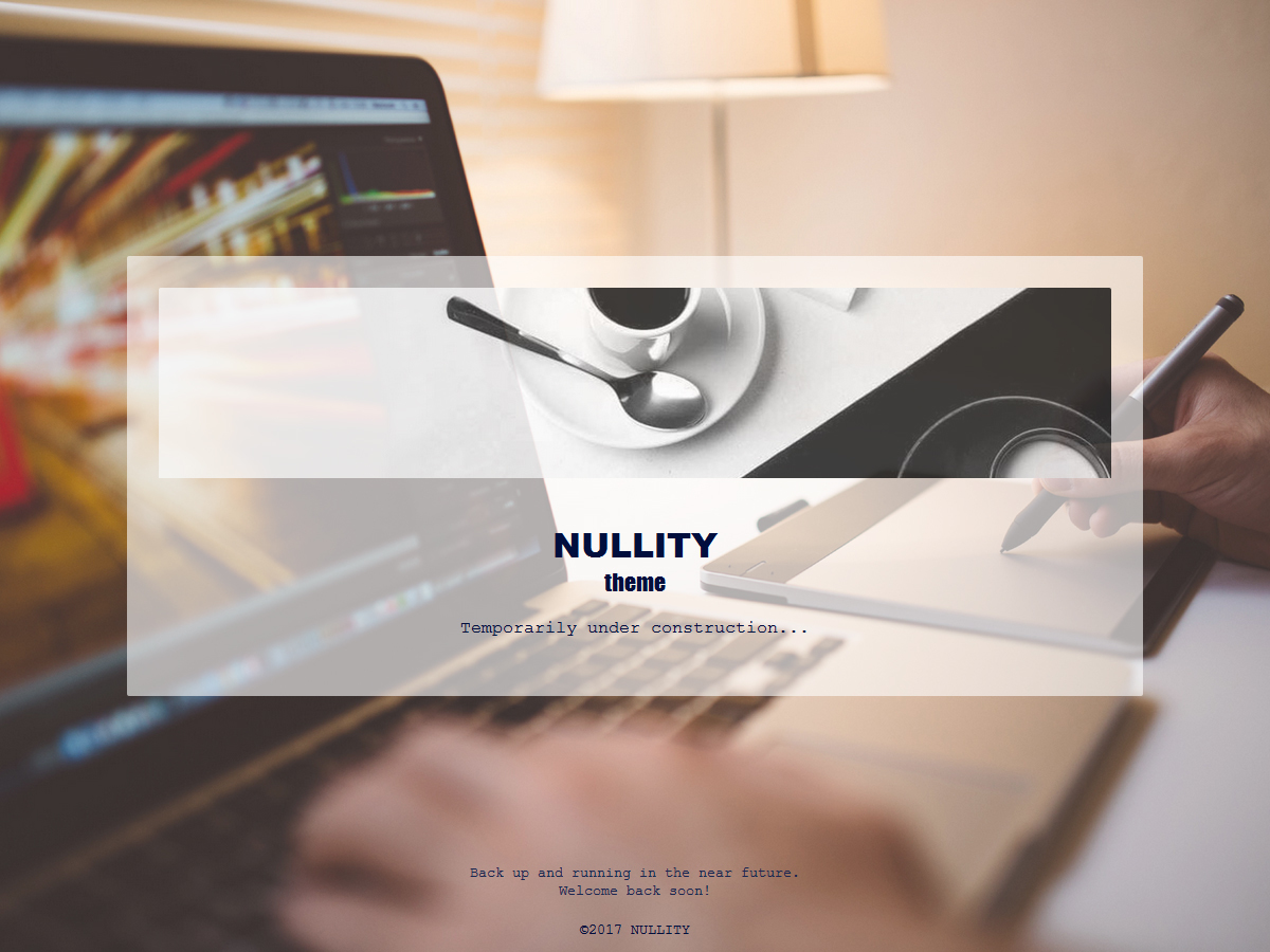 Nullity WordPress theme by T.P.