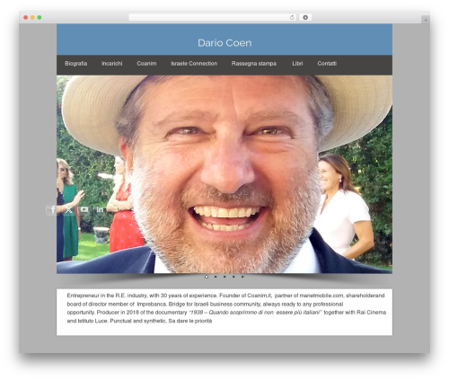 Osiris theme WordPress - dariocoen.it