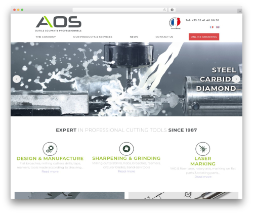 rdesign theme WordPress - aos-france.com