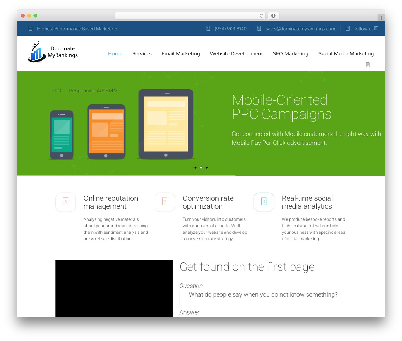SEOWP WordPress theme - dominatemyrankings.com