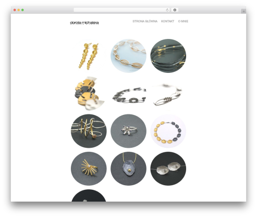Spun theme WordPress - dorotamichalska.pl
