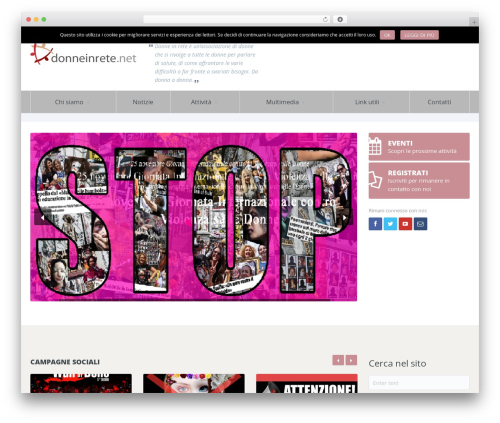 Theme WordPress Candidate - donneinrete.net
