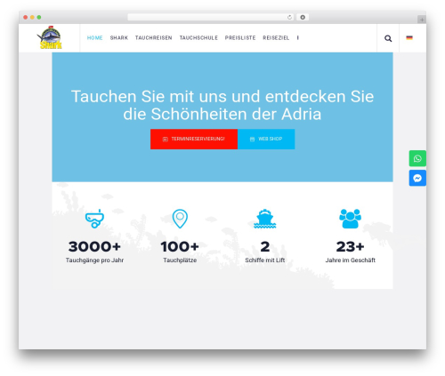 Basekit addons WordPress plugin - diving-shark.hr/de