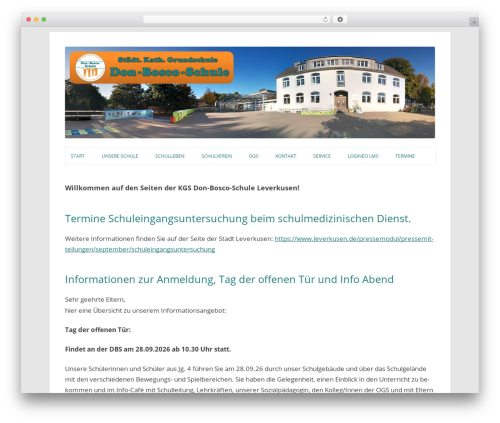 Mmenu WordPress plugin - donbosco-schule.de