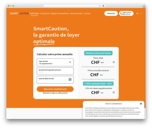 WordPress theme Base WP Theme - smartcaution.ch