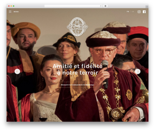WordPress theme Basics - commanderiedubontemps.com