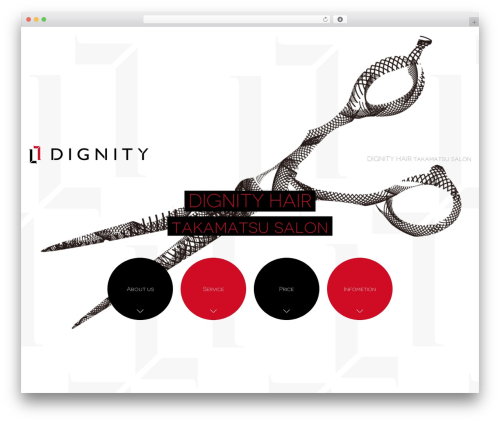 WordPress theme Minimable - dnh.jp