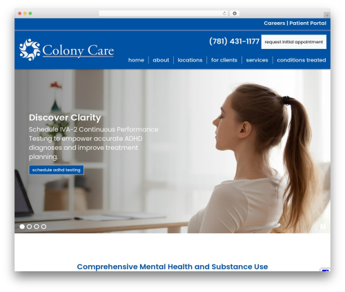 Mypractis WordPress plugin - colonycare.net