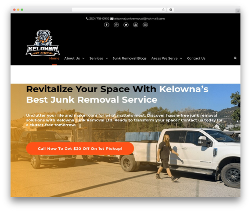 BigSlam WordPress theme - kelownajunkremoval.com