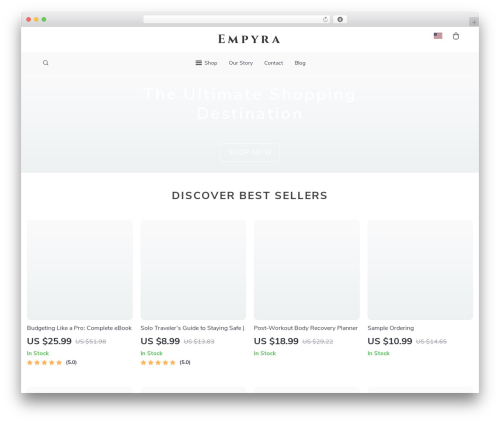 Botticelli best WooCommerce theme - empyra.top