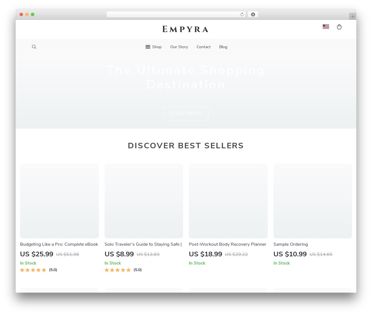 Botticelli best WooCommerce theme - empyra.top