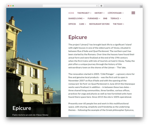 Bushwick - WordPress.com WP theme - epicure.live
