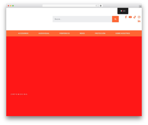 constructr WordPress theme - volt-power.com