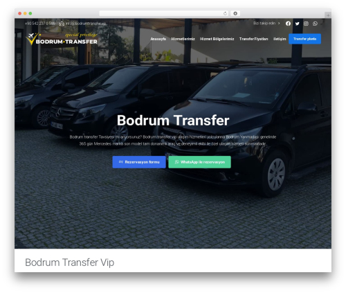 Pixfort likes WordPress plugin - bodrumtransfer.vip