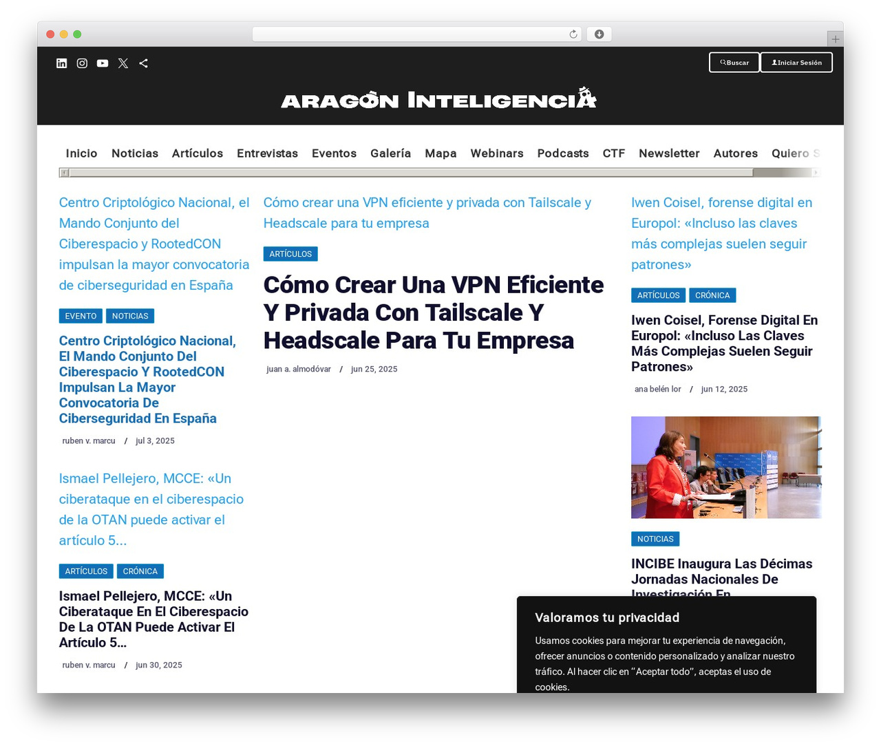 Extendable free WordPress theme - araintel.com
