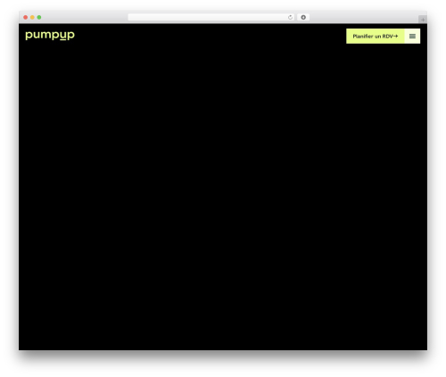 Smooth scrolling with lenis WordPress plugin - www.pumpup.fr