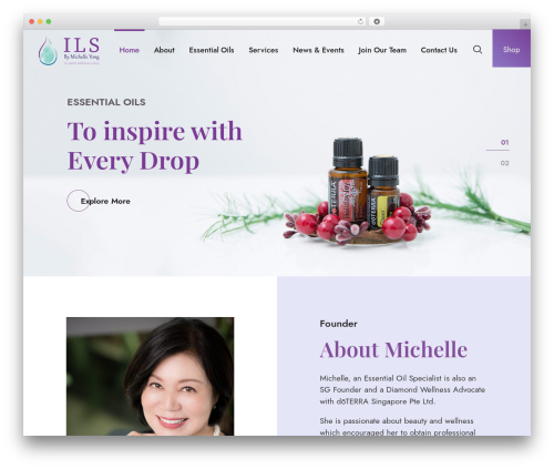 MainTheme WordPress theme - oilsbymy.com