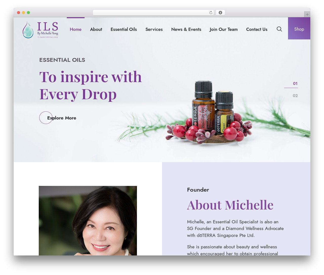 Maintheme WordPress theme - oilsbymy.com Maintheme WordPress theme - oilsbymy.com