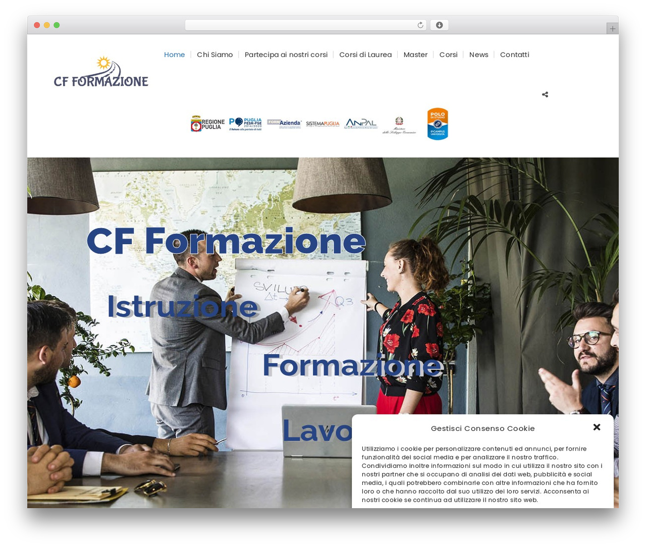 Theme WordPress Consultancy - cfformazione.com