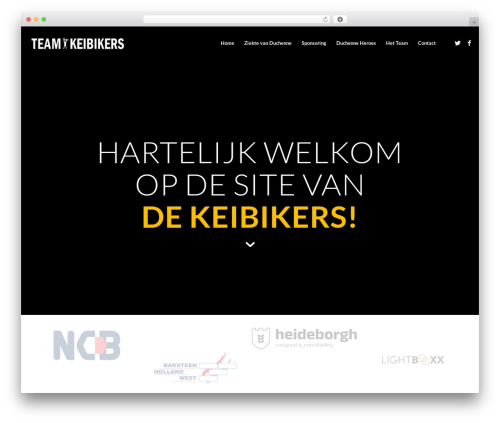 Theme WordPress DraadCore - keibikers.nl