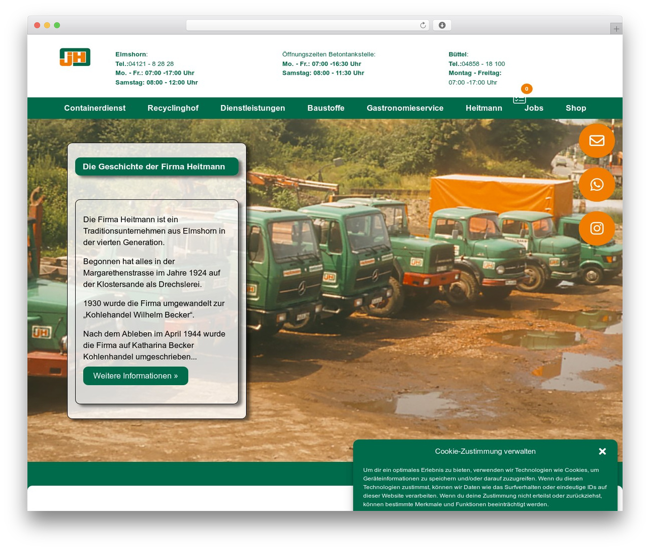 Theme WordPress Backauf Theme - heitmann-entsorgung.de Theme WordPress Backauf Theme - heitmann-entsorgung.de