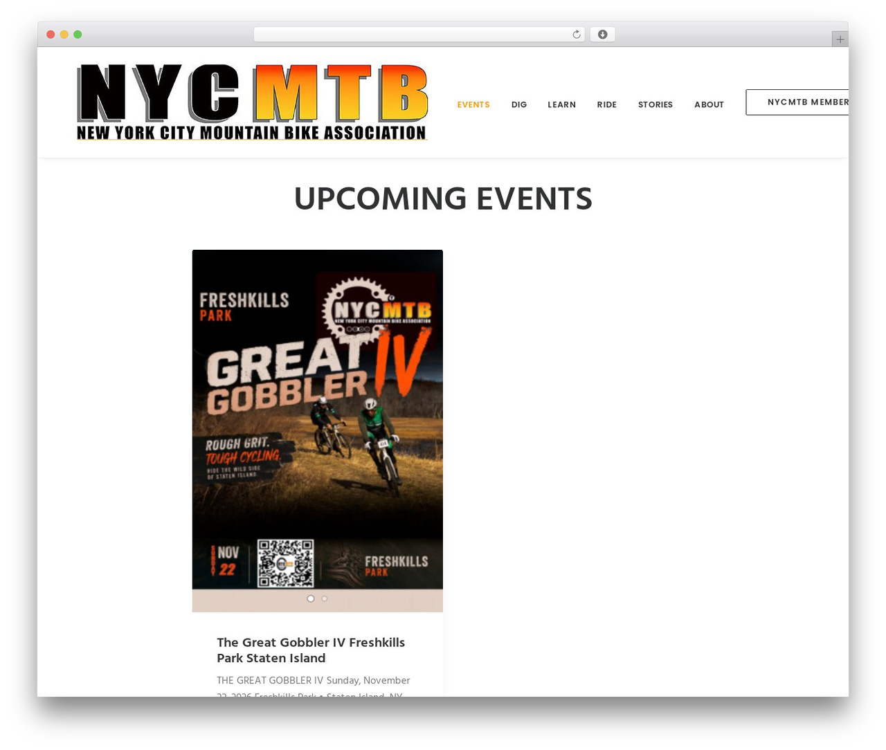 Uncode theme WordPress - nycmtb.org Uncode theme WordPress - nycmtb.org