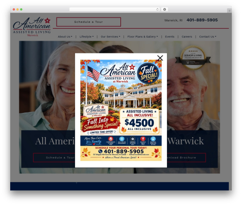 Pop up new master WordPress plugin - allamericanatwarwick.com