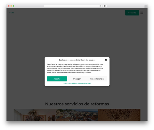 WordPress theme LTW Aqua - reformasdeinteriores.barcelona