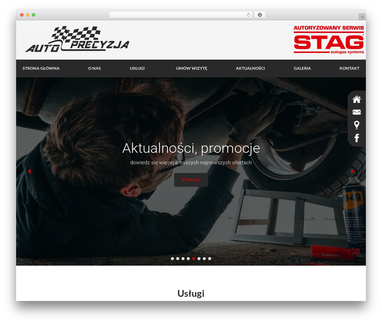 Wordpress Theme B4 WordPress theme - autoprecyzja.com