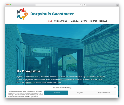 WordPress theme Divi - www.dorpshuisgaastmeer.nl
