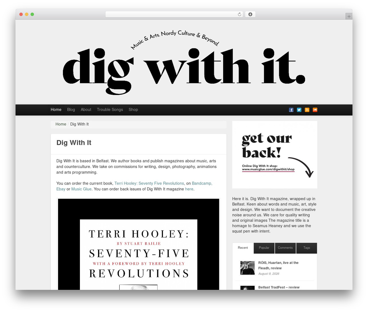 WordPress theme Standard - digwithit.com WordPress theme Standard - digwithit.com