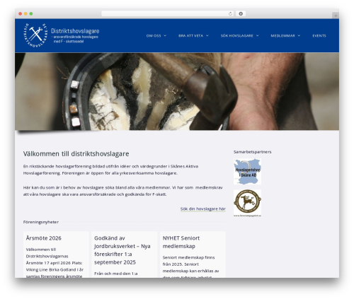 WP theme DynamiX - distriktshovslagare.se