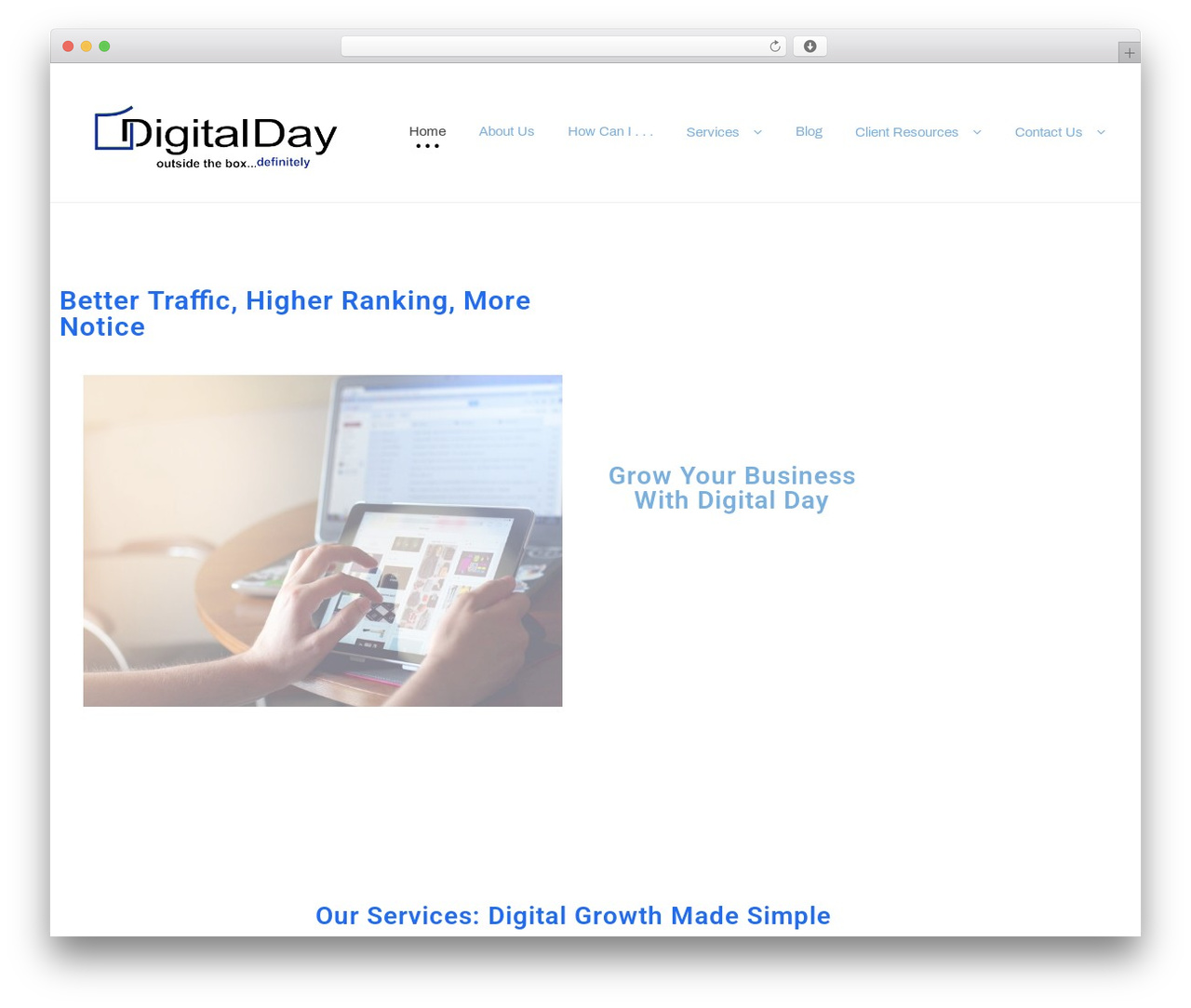 Bevro WordPress theme - digitalday.solutions