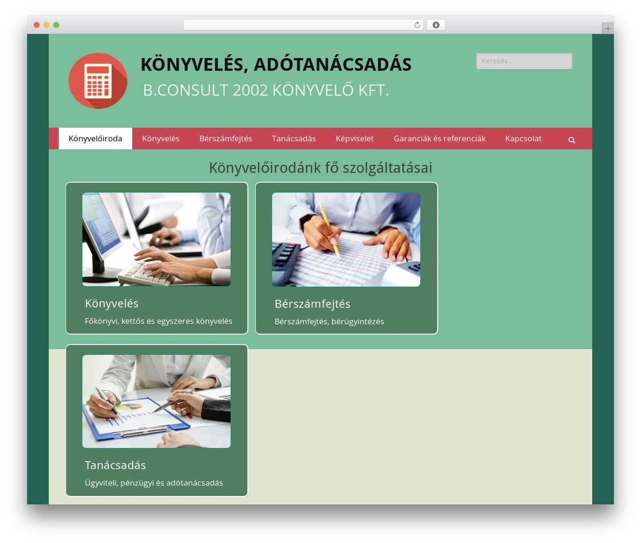 Catch Responsive WP theme - konyveles-adotanacsadas.com