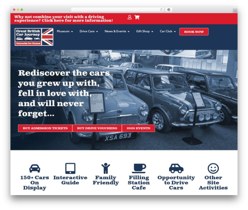 devdmbootstrap4 WordPress theme - greatbritishcarjourney.com