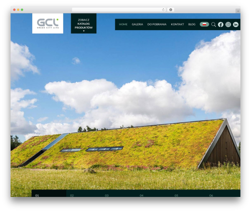 GCL WordPress theme - gcl.com.pl