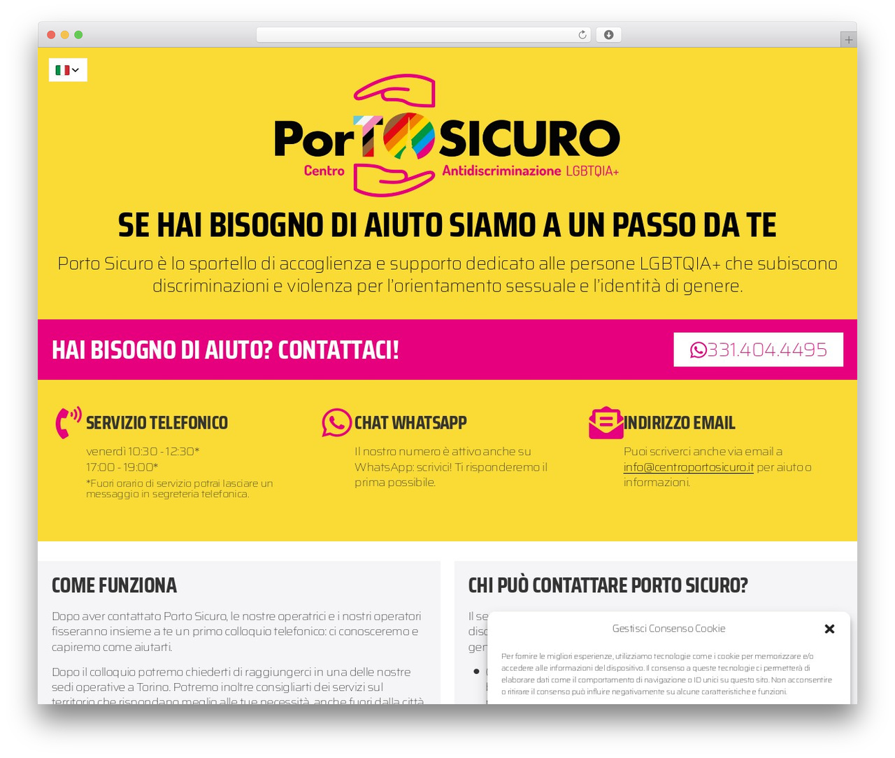 Hello Elementor WordPress theme - centroportosicuro.it