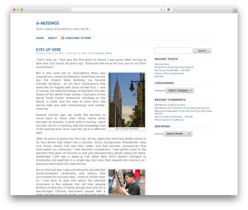 Plainscape WordPress theme - killough.us