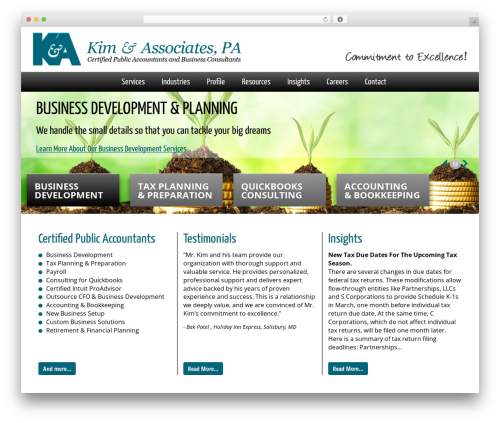 Theme WordPress Darwin - kgcpa.com