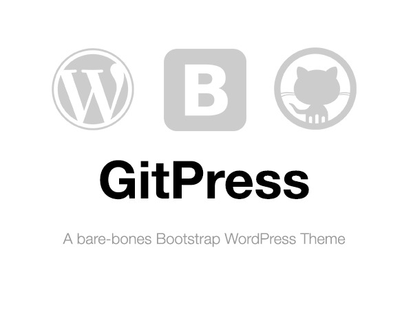 Theme WordPress GitPress by Patrick Iverson