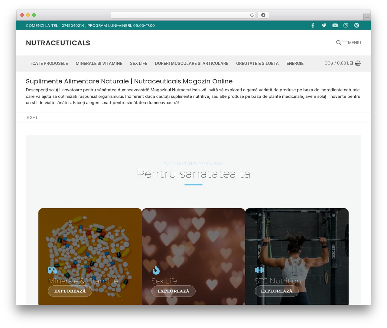 Theme WordPress Customify - i-nutraceuticals.ro Theme WordPress Customify - i-nutraceuticals.ro